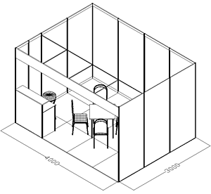Variant A, 12 sq. m