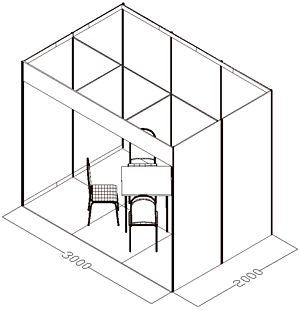 Variant A, 6 sq. m